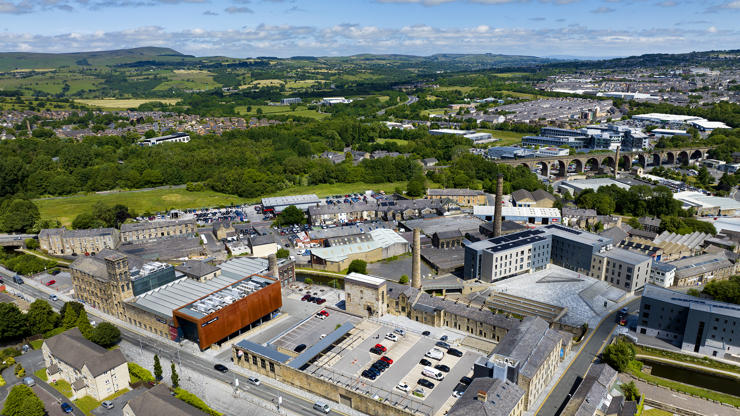 Our University of Central Lancashire Burnley campus.