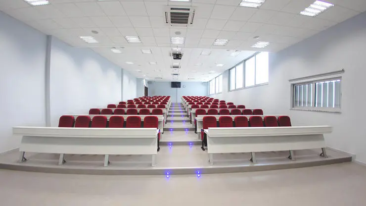 Spacious lecture theatre