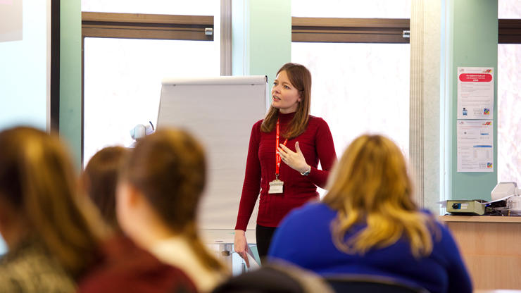 Academic teaching Social Work class