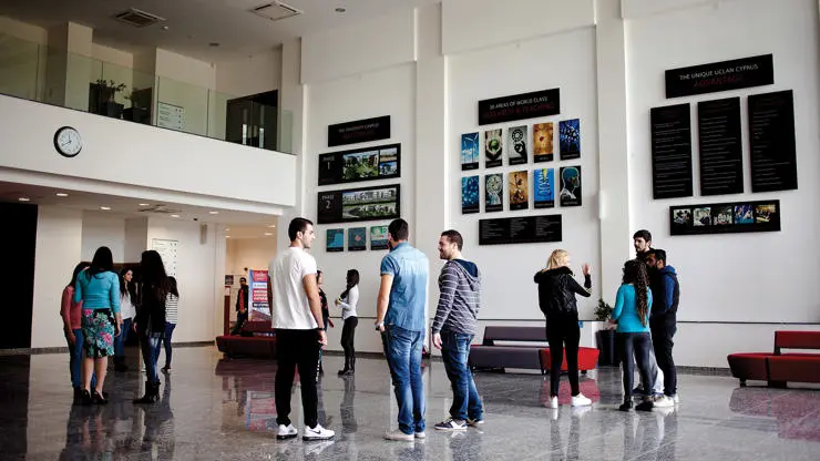 Reception lobby