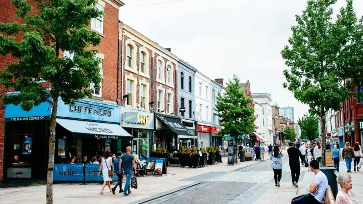 Hope Street, Preston City Centre