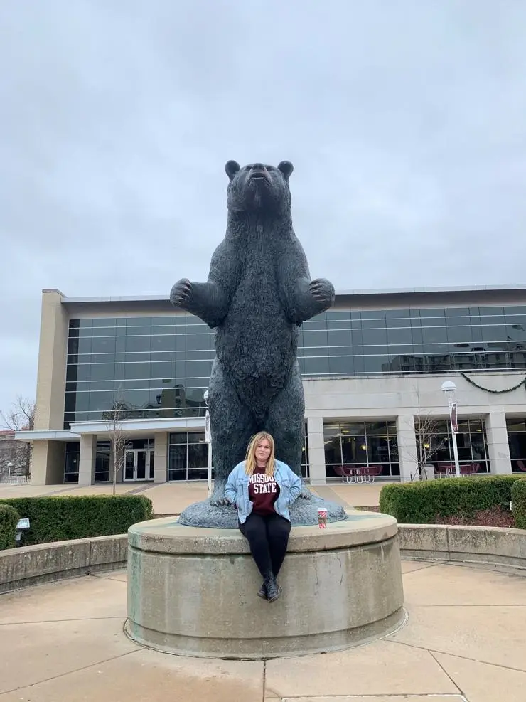 Jess at Missouri State University