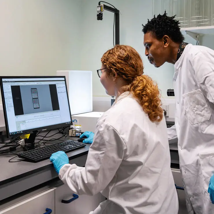 Use our advanced research equipment to analyse and understand test results.