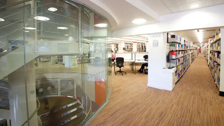 ...with a full quiet study space on the 2nd floor.