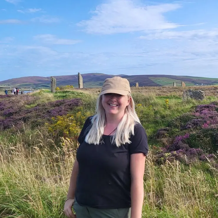 Charley visited Orkney's Ring of Brogdar.