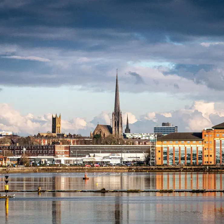 Head for a walk outside the city to take in the stunning skyline. 