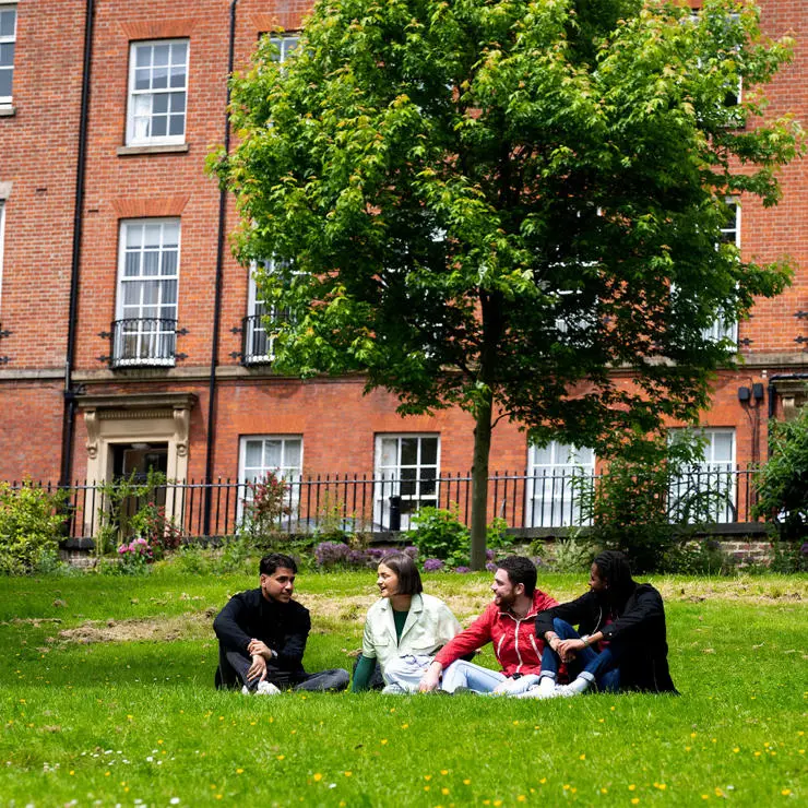 Escape the crowds and admire the Georgian architecture surrounding Winckley Square.