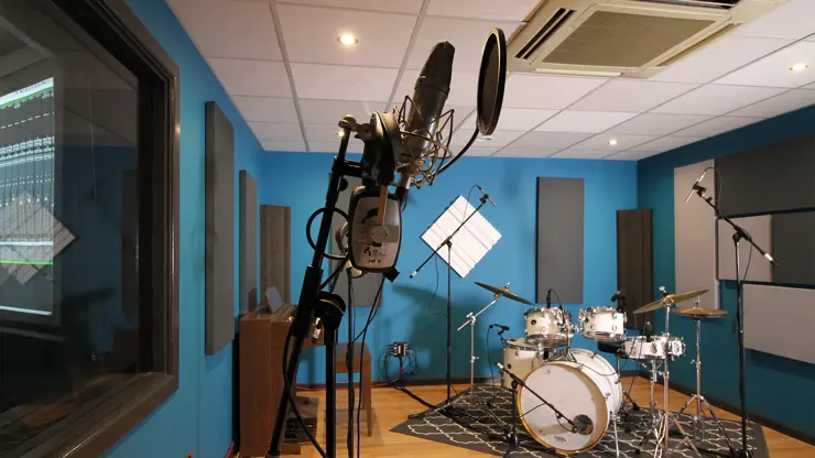 Set up and ready to record