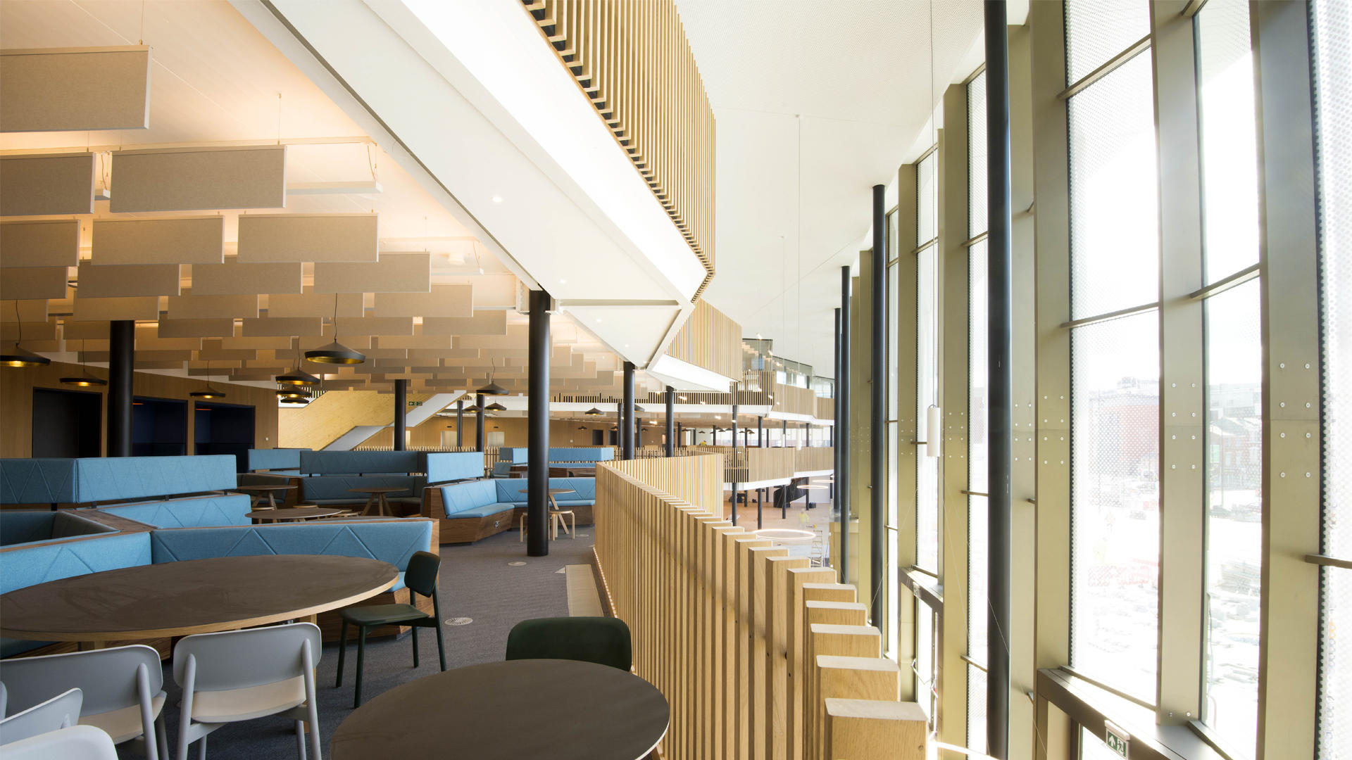 interior of student centre