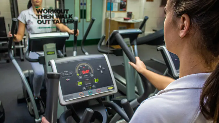 Keeping fit in the gym