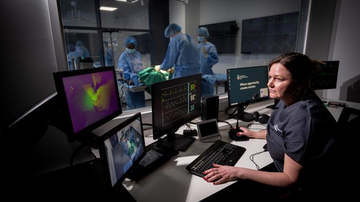 Students have access to our state-of-the-art facilities including a simulation suite.